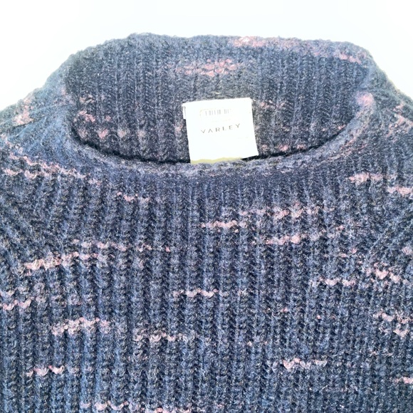 Varley Albion Knit Sweater, Blue, XL - Picture 10 of 11
